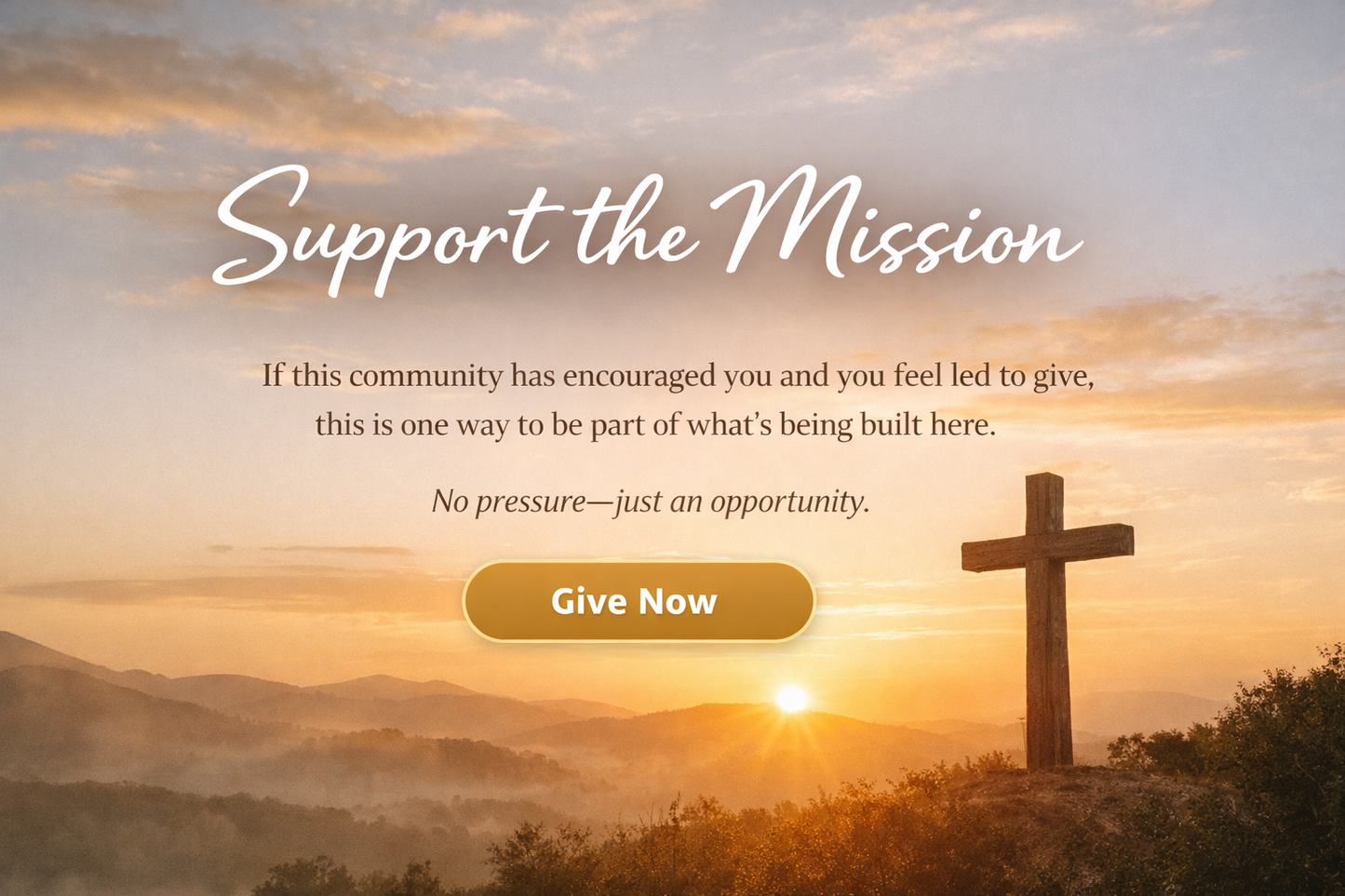 Support the Mission